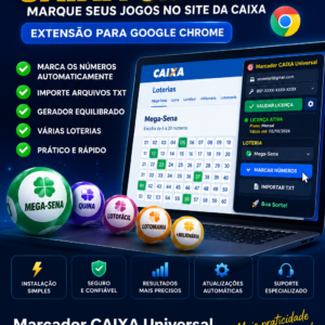 Marcador CAIXA Universal — Semestral